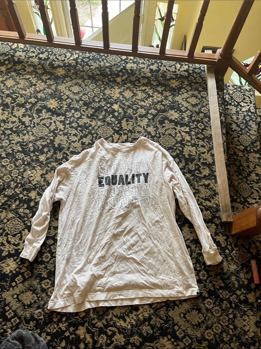 Equality Graphic Long-Sleeve Tee for women’s - White